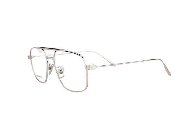 Givenchy Givenchy GV50038U-016-55 Glasses In Silver Metal Frame-4G Detail With Mirror Lenses - view 4