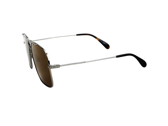 Givenchy Givenchy GV7119-S-KJ1VP-61 Sunglasses In Silver-Black Metal Frame With Dark Brown Lenses - view 4