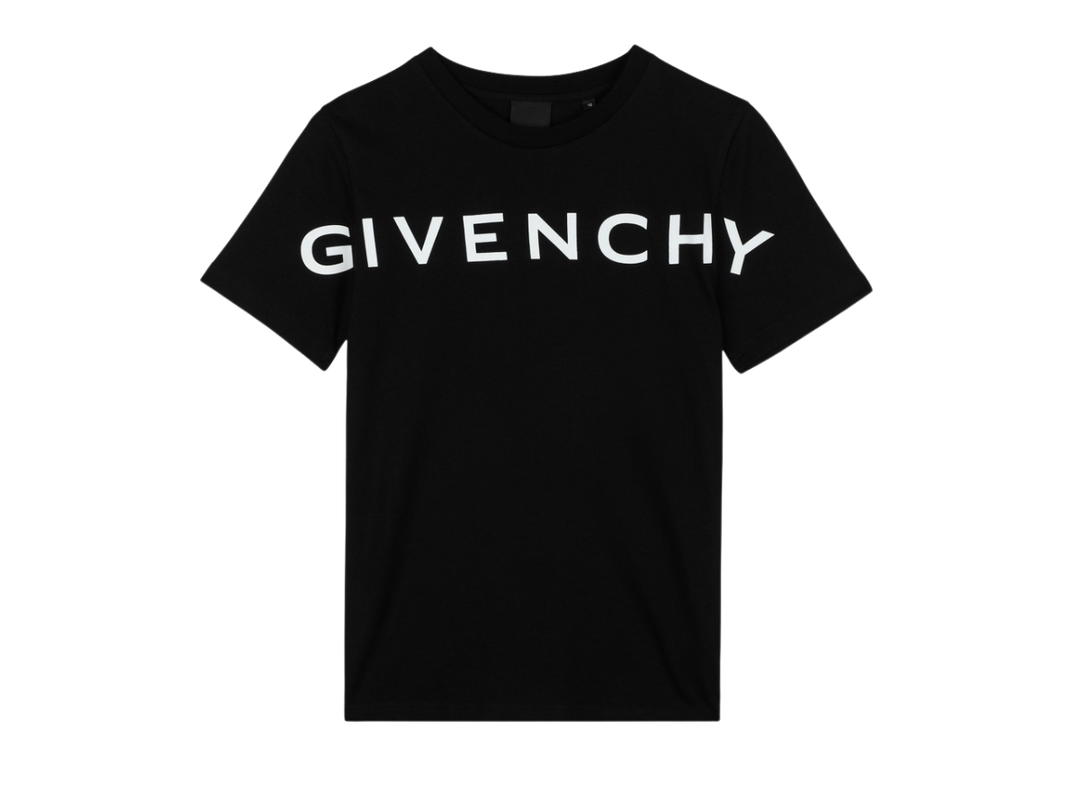 Givenchy Givenchy Kids 4G Star-Print Organic Cotton T-Shirt Black
