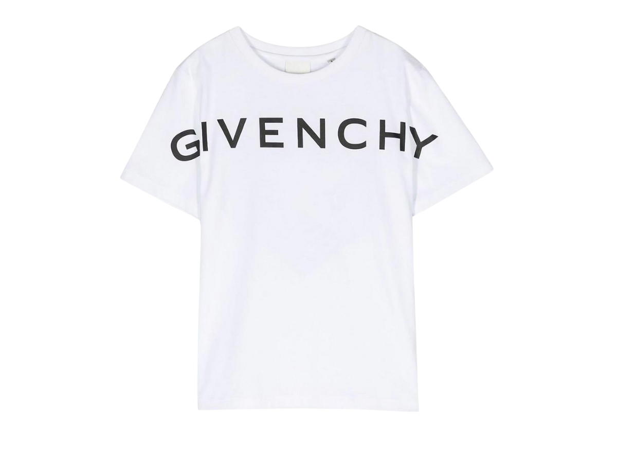 Givenchy Givenchy Kids 4G Star-Print Organic Cotton T-Shirt White