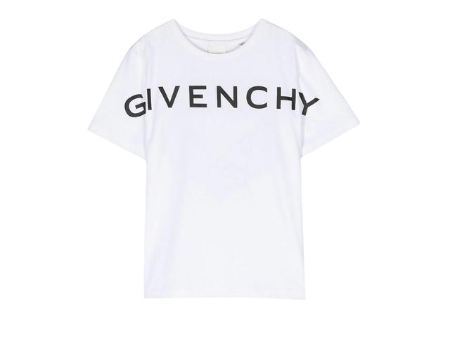 Givenchy Givenchy Kids 4G Star-Print Organic Cotton T-Shirt White - view 1
