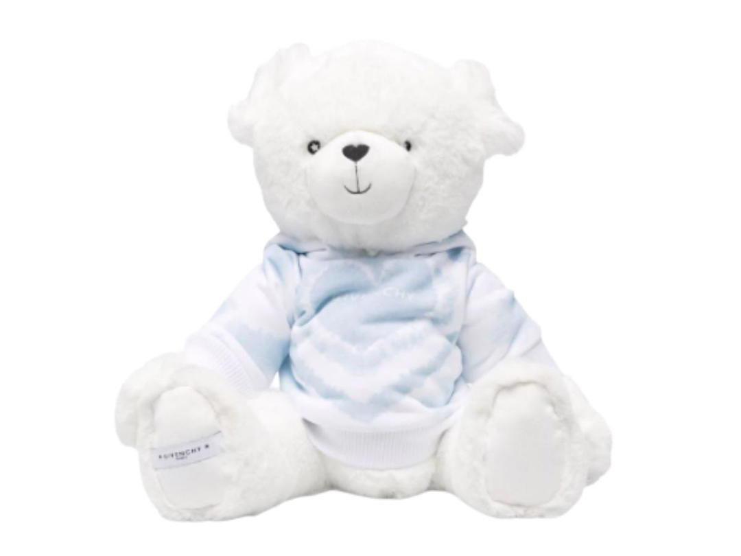 Givenchy Givenchy Kids Logo-Print Teddy Bear Blue