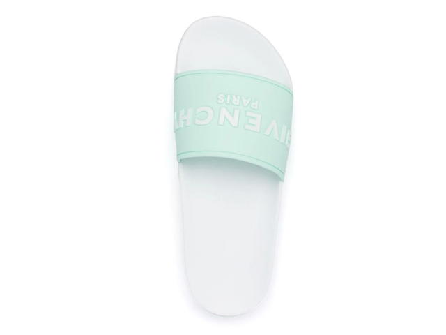 Givenchy Givenchy Logo-Embossed Slides White - view 3