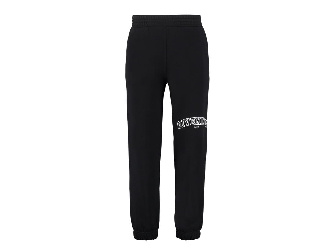 Givenchy Givenchy Logo Embroidered Track Pants Black