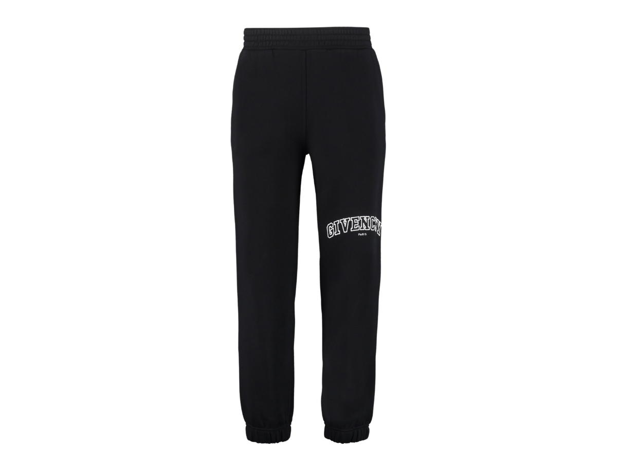 Givenchy Givenchy Logo Embroidered Track Pants Black