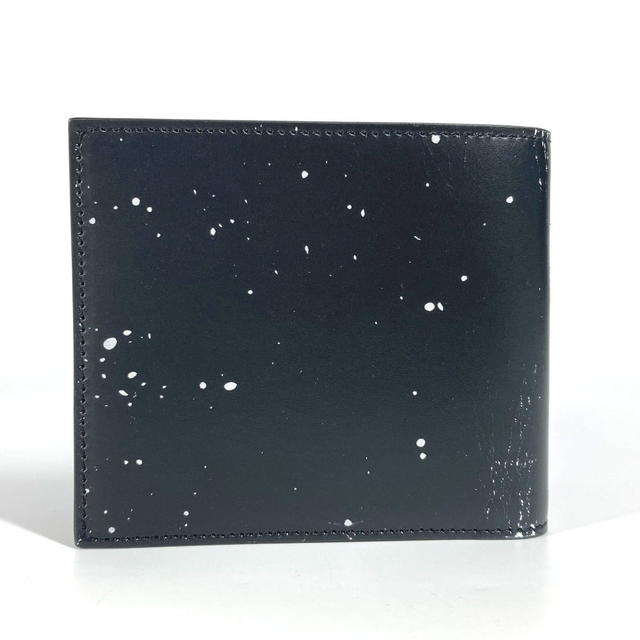 Givenchy GIVENCHY logo wallet Compact wallet Folded wallet Leather Black/White - view 3