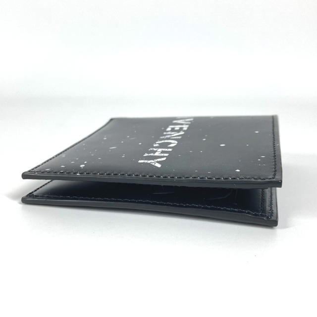 Givenchy GIVENCHY logo wallet Compact wallet Folded wallet Leather Black/White - view 4