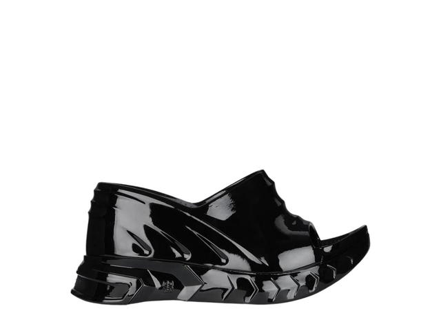 Givenchy Givenchy Marshmallow Wedge Sandals In Rubber Black (W) - view 1