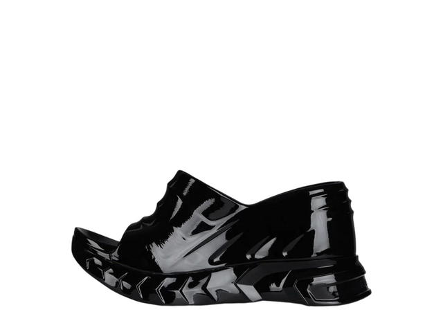 Givenchy Givenchy Marshmallow Wedge Sandals In Rubber Black (W) - view 2