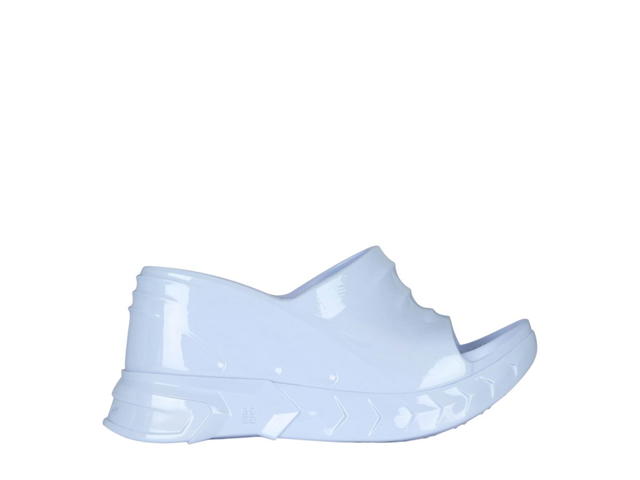 Givenchy Givenchy Marshmallow Wedge Sandals In Rubber Cloud Blue (W) - view 1