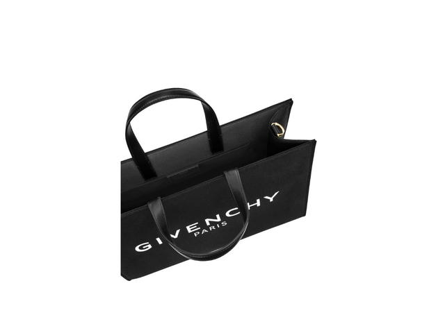 Givenchy Givenchy Medium G-Tote Shopping Bag In Canvas Black - view 3