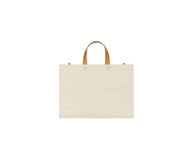 Givenchy Givenchy Medium G-Tote Shopping Bag In Canvas Natural Beige - view 2