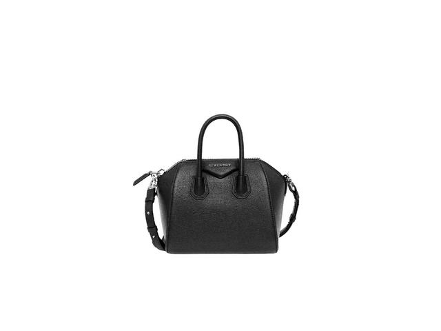 Givenchy Givenchy Mini Antigona Bag In Grained Leather Black - view 1
