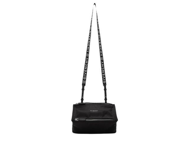 Givenchy Givenchy Mini Pandora Bag In Nylon With Silver-Tone Hardware Black - view 3
