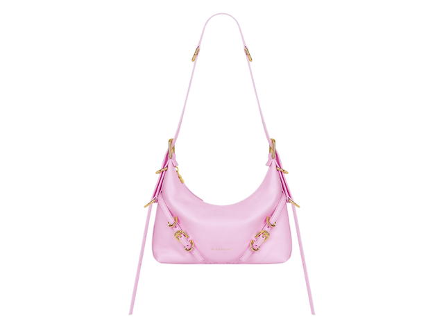 Givenchy Givenchy Mini Voyou Bag In Leather With Golden-Finish Metal Details SIlk Pink - view 1