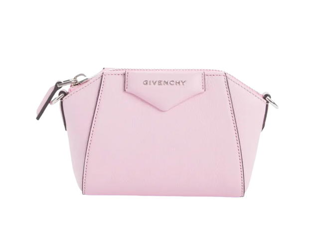 Givenchy Givenchy Nano Antigona Sugar Leather Crossbody Bag In Baby Pink - view 1