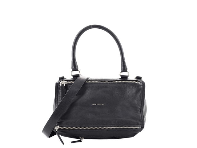 Givenchy Givenchy Pandora Bag In Leather With Silver-Tone Hardware Black - view 1