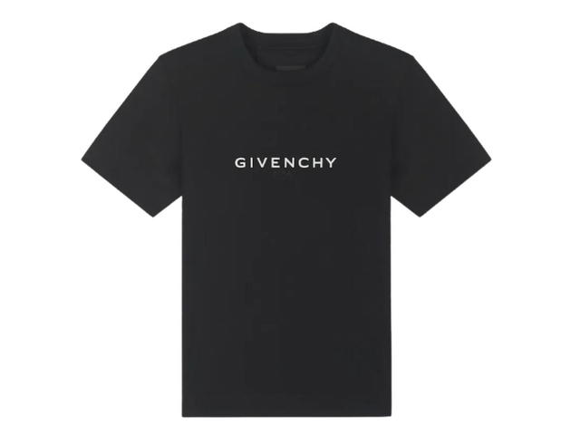 Givenchy Givenchy Reverse Slim Fit T-Shirt Black (Small White 4G) - view 1