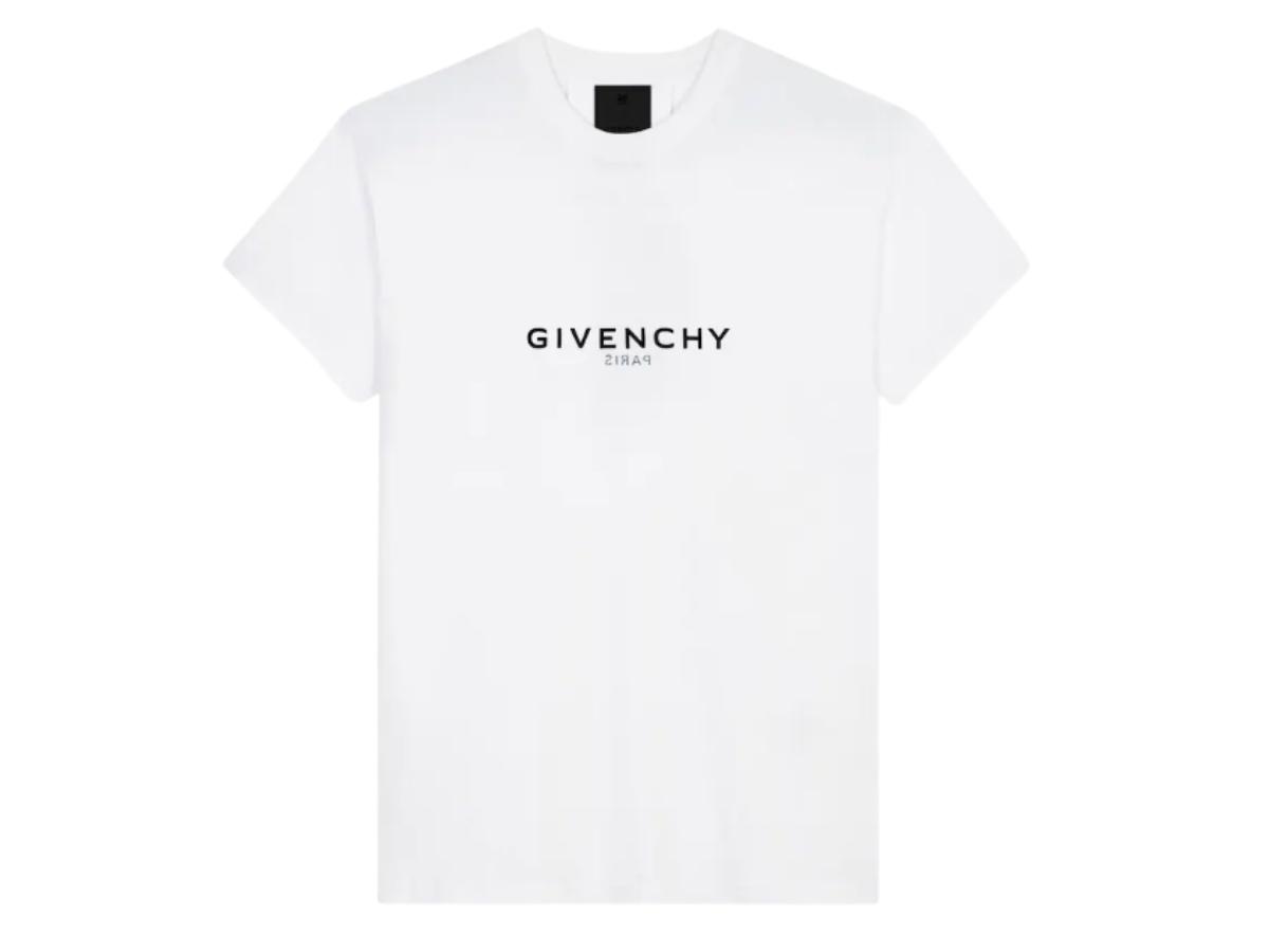 Givenchy Givenchy Reverse Slim Fit T-Shirt White