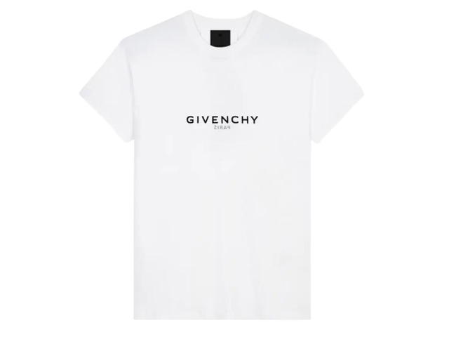 Givenchy Givenchy Reverse Slim Fit T-Shirt White - view 1