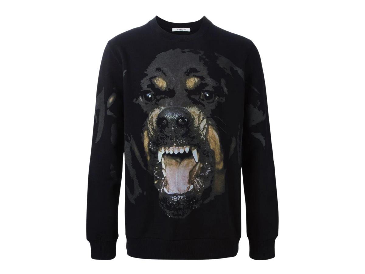 Givenchy Givenchy Rottweiler Printed Sweatshirt Black
