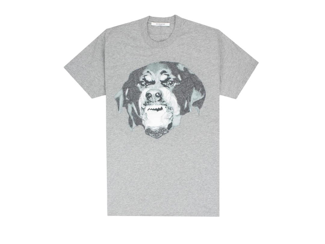 Givenchy Givenchy Rottweiler T-Shirt Grey