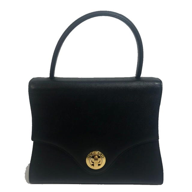 Givenchy GIVENCHY Shoulder Bag vintage  Hand Bag Leather Black/GoldHardware - view 1