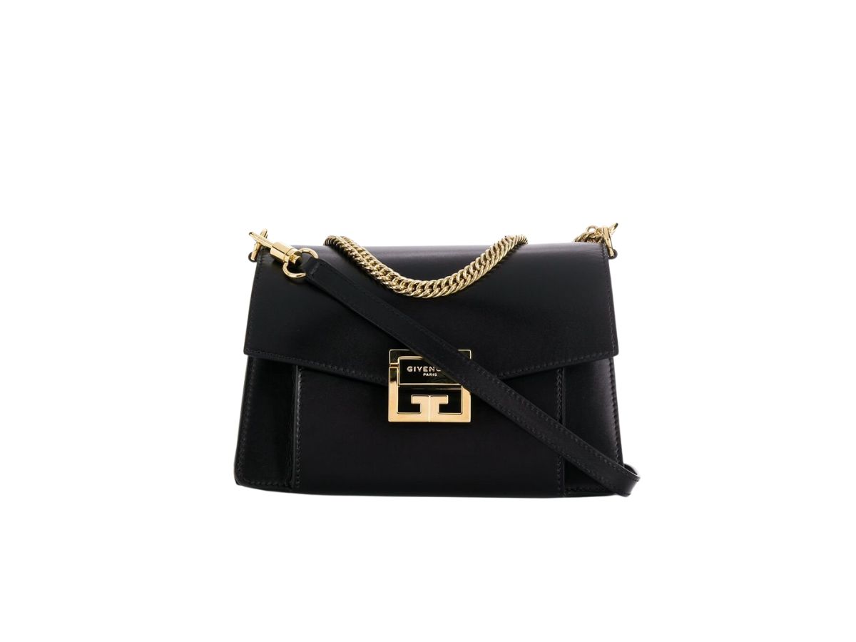 Givenchy Givenchy Small GV3 Bag In Calf Leather With Gold-Tone Hardware Black