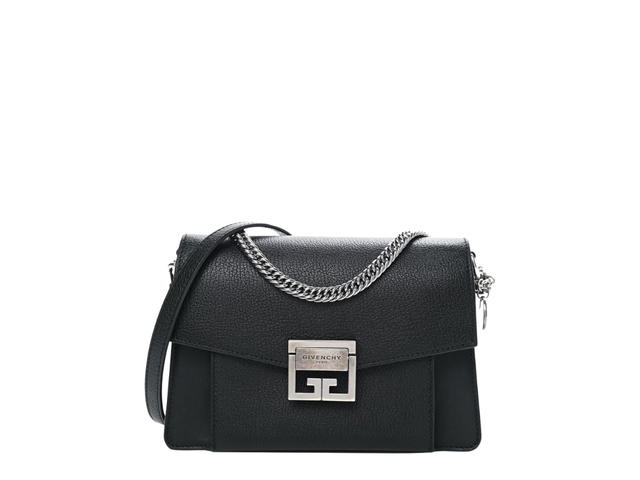 Givenchy Givenchy Small GV3 Bag In Leather With Silver-Tone Hardware Black - view 1