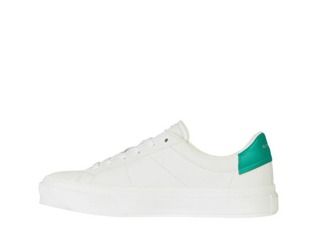 Givenchy Givenchy Sneakers City Sport In 4G Print Leather White Green - view 2