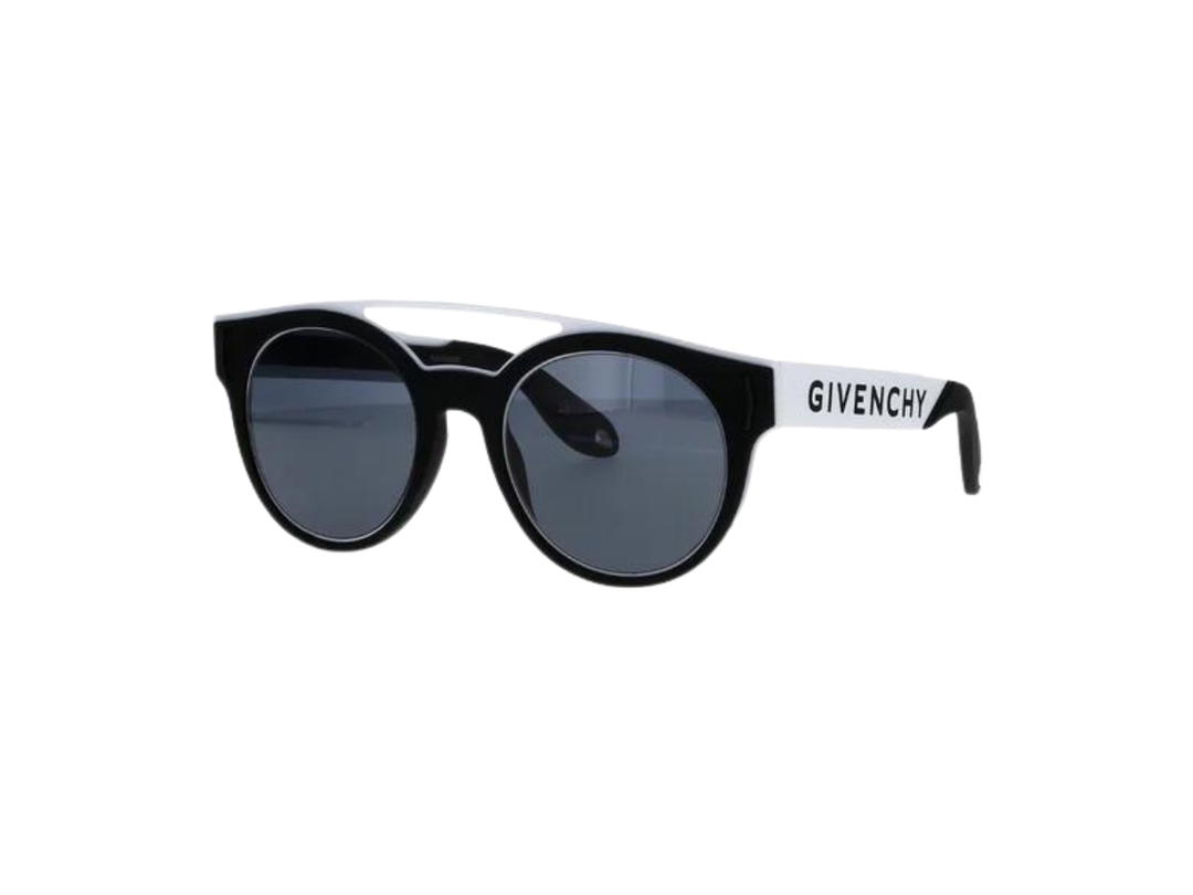 Givenchy Givenchy Sunglasses In Stainless Steel Frame With Polarized Lens Black White