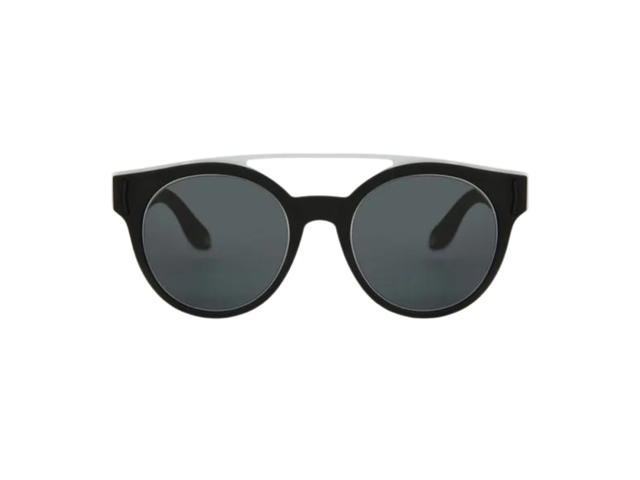 Givenchy Givenchy Sunglasses In Stainless Steel Frame With Polarized Lens Black White - view 2