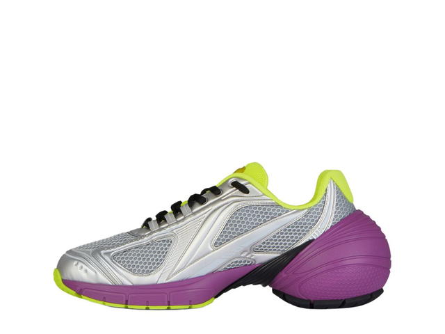 Givenchy Givenchy TK-MX Runner Sneakers In Mesh Silvery Ultraviolet - view 2