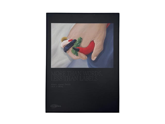 Gongkanthings Gongkanthings More Than Words, Less Than Labels Jigsaw (500 Pieces) - view 4