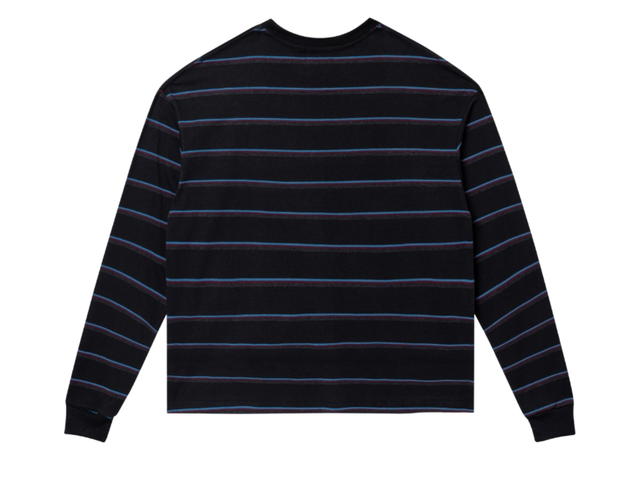 Gongkanthings Gongkan I Didn’t Want To Be In Basketball Class Striped LS Black - view 2