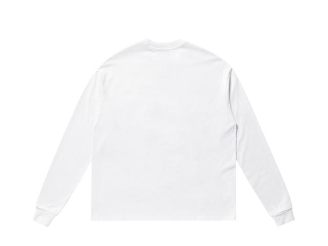 Gongkanthings Gongkan No Heart Here Tee Long Sleeve White - view 2