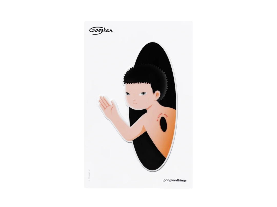 Gongkanthings Gongkan No Heart Here Puffy Sticker (Single)