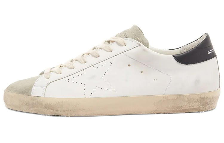 Golden Goose Golden Goose Super-Star Low Top Sneakers - White/Black