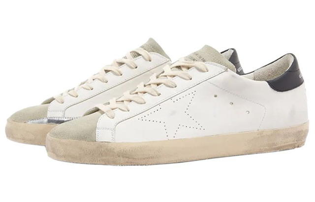 Golden Goose Golden Goose Super-Star Low Top Sneakers - White/Black - view 2