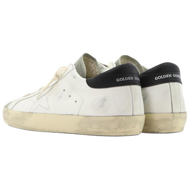 Golden Goose Golden Goose Super-Star Low Top Sneakers - White/Black - view 5