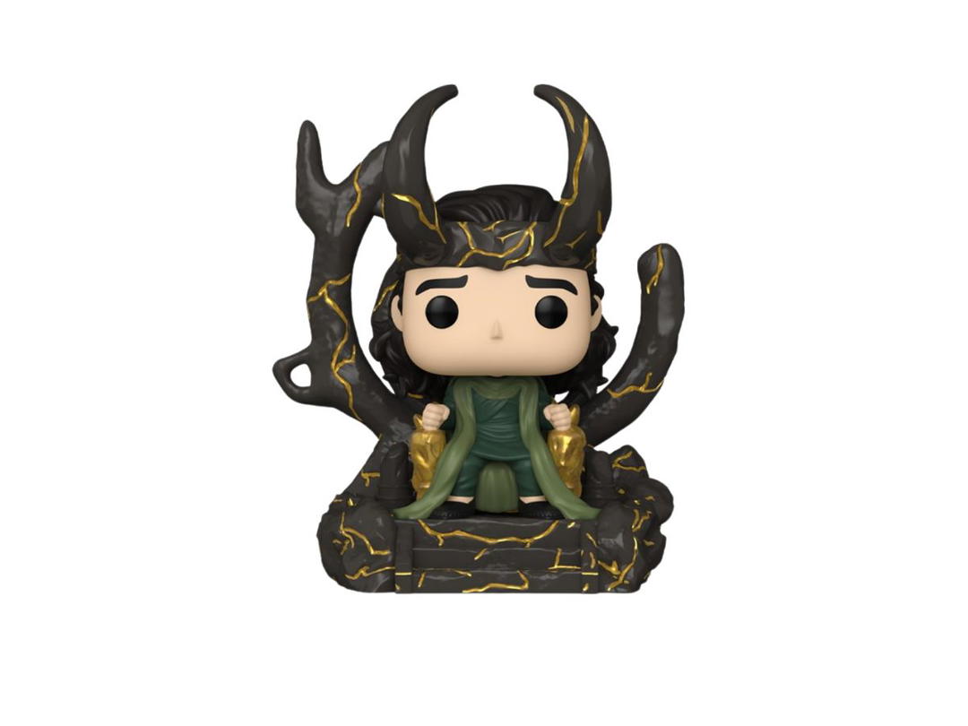 Funko God Loki on Throne (Exclusive) POP! Deluxe: Loki Season 2 by Funko