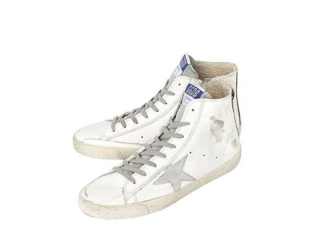 Golden Goose Golden Goose Francy Sneakers Silver White - view 3