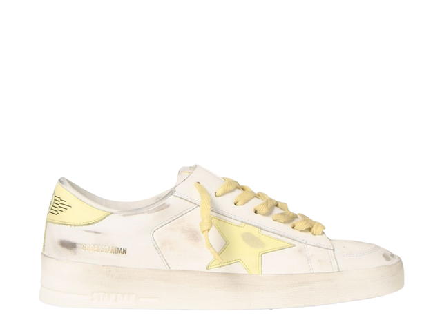 Golden Goose Golden Goose Stardan Sneakers White Lemon Heel Tab - view 1