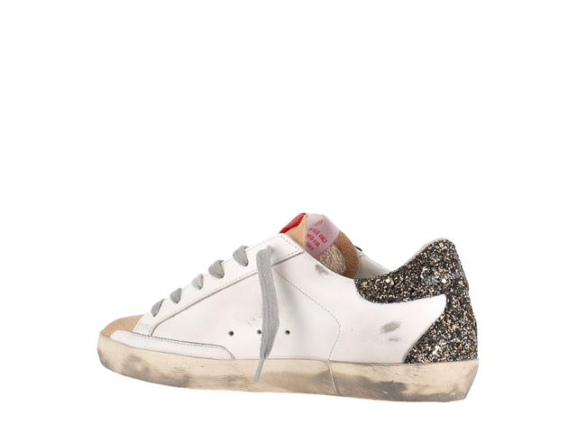 Golden Goose Golden Goose Superstar Sneakers Black Glitter Heel Tab (W) - view 2
