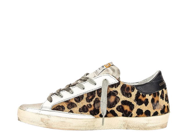Golden Goose Golden Goose Superstar Sneakers Leopard Silver Black Tap (W) - view 2
