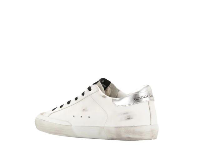 Golden Goose Golden Goose Superstar Sneakers Stitch White Silver Heel Tab (W) - view 2
