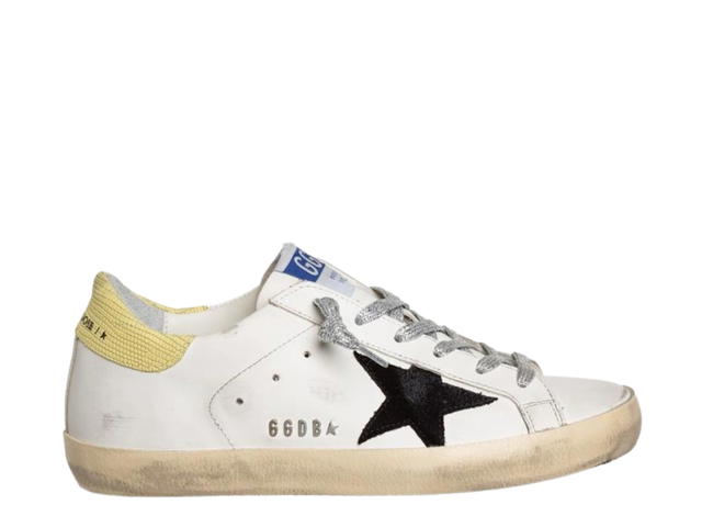 Golden Goose Golden Goose Superstar Sneakers White Black Light Green Heel Tab (W) - view 1