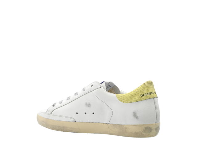 Golden Goose Golden Goose Superstar Sneakers White Black Light Green Heel Tab (W) - view 2