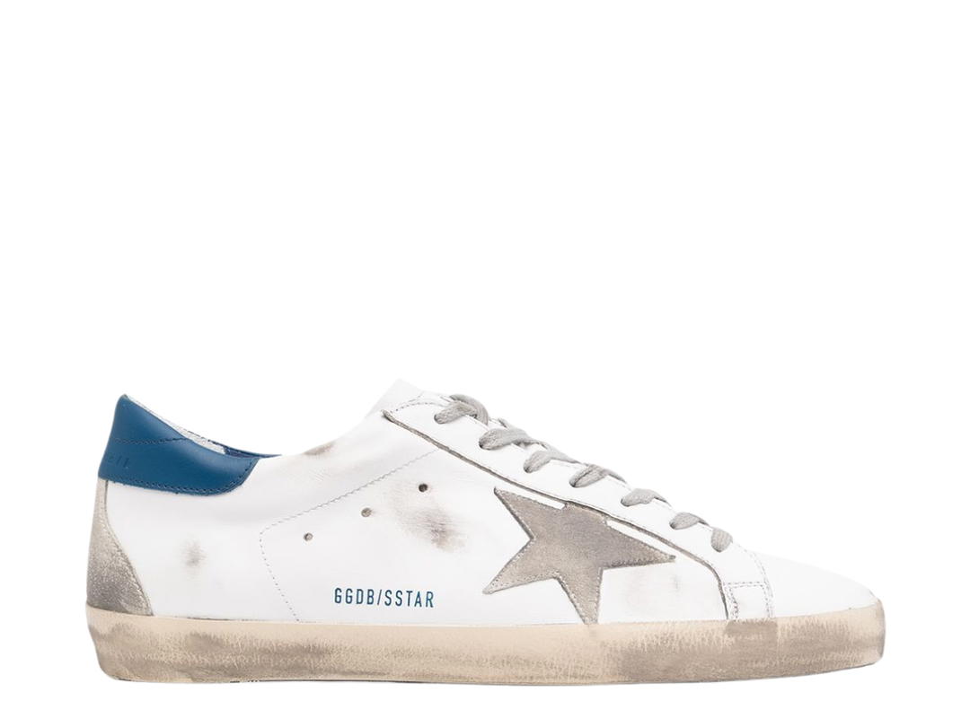 Golden Goose Golden Goose Superstar Sneakers White Blue Tab (W)