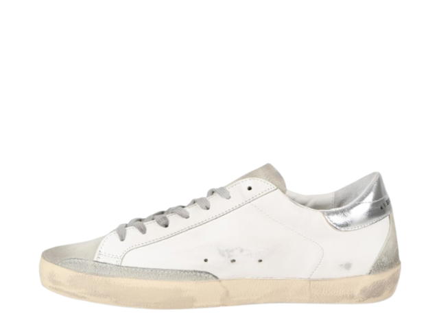 Golden Goose Golden Goose Superstar Sneakers White Electric Blue Silver Tab - view 2